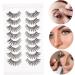 Beaupretty 8 Pairs Chemical Fiber False Eyelashes Fake Lashes Natural Halloween Fake Natural Look Fake Lashes Reusable Fake Eyelashes False Lashes Natural Fluffy Cosmetics Miss - Buy Online on GoSupps.com