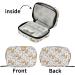 Buy Cute Corgi Dog Pill Organizer Case - 7 Day Travel Pill Box & Portable Vitamin Holder in Yellow Puppy Bone Design - Buy Online on GoSupps.com