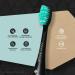 Happybrush Sustainable Electric Toothbrush Brush Heads Eco VIBE 3 - Black/Mint | 3x3 Pack | Eco-Friendly Oral Care - Buy Online on GoSupps.com
