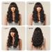 Shop Testar Brown Wigs for Women | Shoulder-Length Wavy & Curly Synthetic Heat-Resistant Wigs for Everyday & Cosplay - Buy Online on GoSupps.com