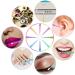 800Pcs Disposable Micro Brushes Applicator Fine Micro Applicator Brushes Microswabs Long-tip Microbrush Applicators for Eyelash Extensions Eye Dental Personal Care (8 Colors) - Buy Online on GoSupps.com