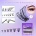 Self Adhesive Eyelashes - Pre-Glued D Curl Volume Lashes | 9-14mm Individual Lash Extension Kit & Tweezers | Shop Internationally - Buy Online on GoSupps.com