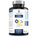 5-HTP and Melatonin 120 High Dosed Capsules for Sleep Well (1 capsule per day) with Valerian and Chamomile. Vegan No Additives - 4Sleep Nutribiolite