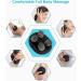 Portable Electric Scalp Massager IPX7 Waterproof Cordless with 5 Kneading Modes & 96 Nodes - Ideal Gifts for Scalp Stress Relief - Black (Magnetic Charging) - Buy Online on GoSupps.com