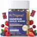 Magnesium Gummies for Stress & Sleep - 300mg Magnesium Complex with Glycinate Citrate Malate & Taurate - Supports Relaxation Muscle & Heart Health - Vegan Sugar-Free Non-GMO - 60 Gummies 60 Count (Pack of 1)