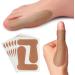 Cushioned Hammer Toe Separator Splints - 10pcs Toe Tape Straps & Splint Fixation for Turf Toe - Breathable Toe Straightener & Protectors - Buy Online on GoSupps.com