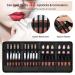Lipstick Organizer - 32 Slots Portable Travel Lipstick Holder with Elastic Bands | Makeup Storage Bag for Lipsticks and Lip Glosses - Buy Online on GoSupps.com