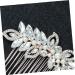 Didiseaon Hair Comb for Women Wedding Hair Combs Hair Combs for Wedding Headpiece Barrettes for Women Gold Headpiece Wedding Headdress Tiara Women Hairpin Crystal Bride Accessories - Buy Online on GoSupps.com