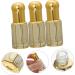 Rorpoir 3-Piece Essential Oil Roller Bottles Set - Empty Perfume Bottles with Screw Cap & Travel Ball - Perfect for Aromatherapy & DIY Blends - Buy Online on GoSupps.com
