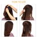 Invisible Fluffy Hair Clip Set - 6pcs Bump Hairpin for Volume Base | Hair Styling Tool for Women Girls - Black+ Coffee - Buy Online on GoSupps.com