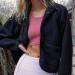 Hanxiulin Oversized Women's Plush Hoodie Jacket - Warm Cozy Synthetic Fur Winter Coat & Cardigan - Buy Online on GoSupps.com