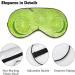 Lime Slice Sleeping Mask | Adjustable Soft Eye Mask for Men Women & Kids | Light-Blocking Sleep Blindfold for Ultimate Comfort - Buy Online on GoSupps.com