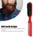 Haircut Beard Brush Set - 3pcs Nylon Bristle Comb for Men | Salon-Quality Beard Styling Tool - Buy Online on GoSupps.com