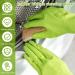 WOTPCRD 3 Pairs Kitchen Dishwashing Gloves Colorful Reusable Kitchen Gloves Anti-Slip Household Cleaning Gloves Rubber Cleaning Gloves Multipurpose Rubber Gloves for Washing Dishes and Cleaning Tasks - Buy Online on GoSupps.com