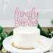 Family Ever After Cake Topper Forever Family Anniversary Birthday Baby Shower Adoption Party Decorations Rose Gold - Buy Online on GoSupps.com