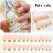 Durable Marbled Polka Dot Leopard Print Nails Long-lasting Fake with Shine Lightweight European Ins Style False for Women 1 J - Buy Online on GoSupps.com