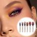 Eyeshadow Pencil Crayon 2 in 1 Eye Shadow Pencil Crayon with 6 Colors | Waterproof Eye Shadow Highlighter Stick for Natural Makeup Girls and Women Dtt A(1# 6#) - Buy Online on GoSupps.com