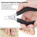 Podiatrist Toenail Clipper for Ingrown and Thick Toenails - Stainless Steel Nipper for Seniors - Professional Pedicure Tool - Buy Online on GoSupps.com