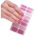 Full Nail Wraps - French Manicure Stickers | Durable UV Resistant Gel Film Professional Quality Beauty Accessories for Ladies Office Travel Evening Gift Modern Elegance - Buy Online on GoSupps.com