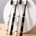 Matching Couple Brushes - Stylish Black & White Toothbrushes with Ergonomic Handles for Couples - Buy Online on GoSupps.com