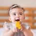 Buy Bexdug Yellow Sensory Chewing Chain - Creative Dinosaur-Shaped Silicone Fidget Toy for Kids | Portable Bite Chain for Sensory Relief - Buy Online on GoSupps.com