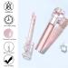 Rosarden Shimmer Hydrating Lip Gloss | Plumping Lip Oil | Non-Sticky & Long Lasting Pink Gloss for Women - Buy Online on GoSupps.com
