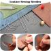 46 Pcs Leather Sewing Kit - Upholstery Repair Set for DIY Sewing - Leather Craft Tools for Beginners and Professionals - Buy Online on GoSupps.com