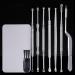 SSWERWEQ Ear wax removal tool 6/7PCS Stainless Steel Ear Cleaner Earwax Removal Kits Ear cleaning Cleansing Ear Curette Ear Wax Remover Spiral Spring Earpick (Color : 7PCS) - Buy Online on GoSupps.com