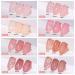 AILLSA Jelly Gel Nail Polish Set - Nude & Blush Pink Translucent Gel - 8 Colors - Easy Apply & Soak Off - Buy Online on GoSupps.com