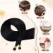 Hetto Real Hair Treat Extensions - Genius Weft Black Virgin Hair for Broken Hair Recovery - 25g 40cm #1 - Buy Online on GoSupps.com
