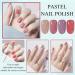 TBeautfave Nail Polish Set Nude Nail Varnish Sets Quick Dry & Long Lasting Red Purple Nail Polish Water Based Natural Nail Varnish Sets for Women DIY Nail Art - No Need Cure 02Nude - Buy Online on GoSupps.com