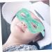 KOMBIUDA Masque Yeux Compresse Glac e Masque De Sommeil Yeux Fournitures De Beaut Pour Filles 28.5x9x1.7cm vert clair - Buy Online on GoSupps.com
