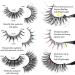 Joyeee False Eyelashes 10 Pairs Fake Eyelashes Glitter Diamonds Eye Lashes Reusable Easy to Wear and Remove Handmade Dramatic Fluffy Strip Lashes for Party Cosplay Costumes Festival Decoration Eyelashes#31 - Buy Online on GoSupps.com