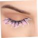 POPETPOP 6 Pairs Fake Eyelashes Adhesives False Eyelashes Cosmetic Fake Lashes Glitter Soft Light Fake Lash Handmade Eye Lashes False Lashes Glitter Colored Fluffy 3d Sequins Dense Fiber - Buy Online on GoSupps.com