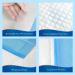 SOFYFINE Disposable Underpads 23x36 (100 Count) - Ultra Absorbent Waterproof Incontinence Pads for Women, Adults, Seniors, Kids, and Pets - Blue (45g/Piece) - Buy Online on GoSupps.com