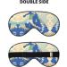 Greece Map Print Unisex Sleep Mask - Double-Sided Eye Mask for Sound Sleep & Skin Care - Buy Online on GoSupps.com