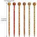 24 Pcs Boho Vintage Wood Hair Sticks - Retro Hair Chopsticks Decorative Hair Forks for Long Hair Women - Buy Online on GoSupps.com