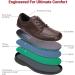 Orthofeet Gramercy 14 Wide Brown Men's Plantar Fasciitis Shoes - Heel Pain Relief and Arch Support - Buy Online on GoSupps.com