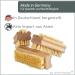 Feinholz Nail Brush Set (3 pcs) - Eco-Friendly Wood Brush with Hard & Soft Bristles - Plastic-Free Hand & Vegetable Brushes - Made in Germany - Buy Online on GoSupps.com