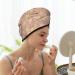 Hair Towel Wrap for Quick Drying | Cute Bee Hair Drying Turban with Button | Best Head Towel for Fast Hair Drying - International Shipping - Buy Online on GoSupps.com