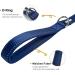 OneTigris Double Dog Leash with Reflective Stripes - S (122cm) - Blue | Best for Safe & Comfortable Walks - International Shipping Available - Buy Online on GoSupps.com