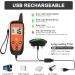 Remote Dog Training Collar with Sound & Vibration Modes - Rechargeable & Waterproof - 1000FT Range - Orange - Buy Online on GoSupps.com