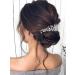 Catery Rhinestone Bridal Hair Comb - Silver Wedding Hair Piece for Women and Girls - Buy Online on GoSupps.com