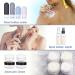 Revivoer Silicone Travel Bottles Set - 16 PCS BPA-Free Travel Containers Spout-Safe Shampoo & Toiletry Bottles for Safe International Travel (Black) - Buy Online on GoSupps.com