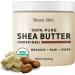 Buena Skin Pure Unrefined Raw Shea Butter 1lb - USDA Certified Grade A Ivory African Shea Butter for DIY Creams, Lotions, and Hair Care - Buy Online on GoSupps.com