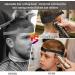 Jeffdad Collar Shaving Template & Hair Trimming Guide Adjustable Curved Silicone Straps for Men's DIY Home Haircuts - Soft & Portable - Black - Buy Online on GoSupps.com