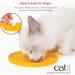 Catit Creamy Feeding Mat - Non-Slip Silicone Mat for Mess-Free Mealtime - Buy Online on GoSupps.com