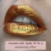 Mynena Yellow Gold Lip Gloss Topper | Shimmer Glossy Finish Liquid Lipstick with Jojoba Oil | Vegan & Cruelty-Free - Buy Online on GoSupps.com
