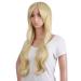 MapofBeauty Strawberry Blonde Long Wavy Wig - Charming Curly Costume Hair for Glamorous Looks | International Shipping Available - Buy Online on GoSupps.com