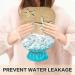 Naanle Seestern 2L Transparent Hot Water Bottle - Sea Wave Design for Pain Relief Bed Warmer and Heat Therapy - Buy Online on GoSupps.com